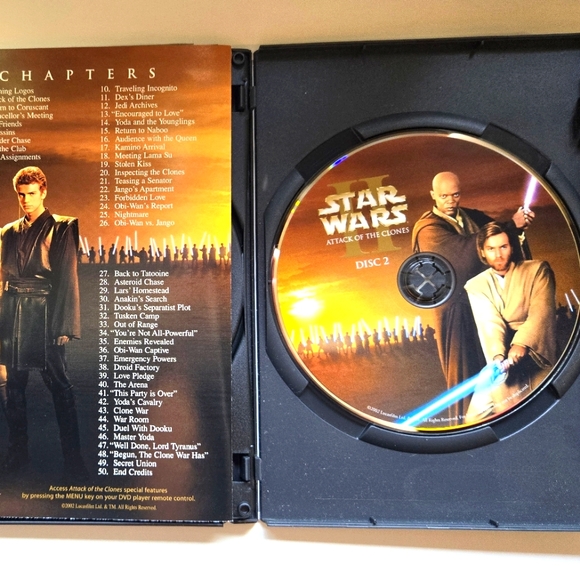 Star Wars Episode II Attack of the Clones and Star Wars Episode III - Picture 6 of 7